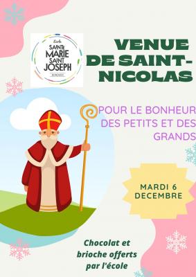 St Nicolas le 6 décembre 2022