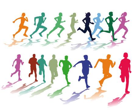 1er entraînement des CM1 pour le cross de l'école
