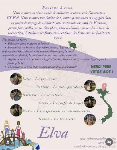 SOLIDARITÉ VIETNAM : L'ASSOCIATION ELVA À L'ÉCOLE