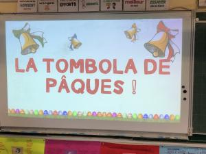 Succès total pour la Tombola de Pâques des CM2 ! 